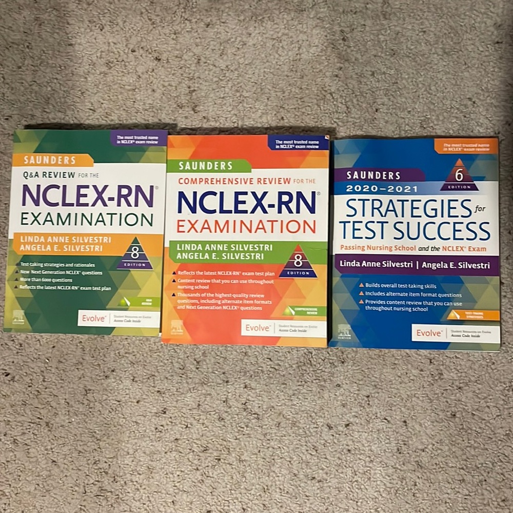 NCLEX RN Study Books